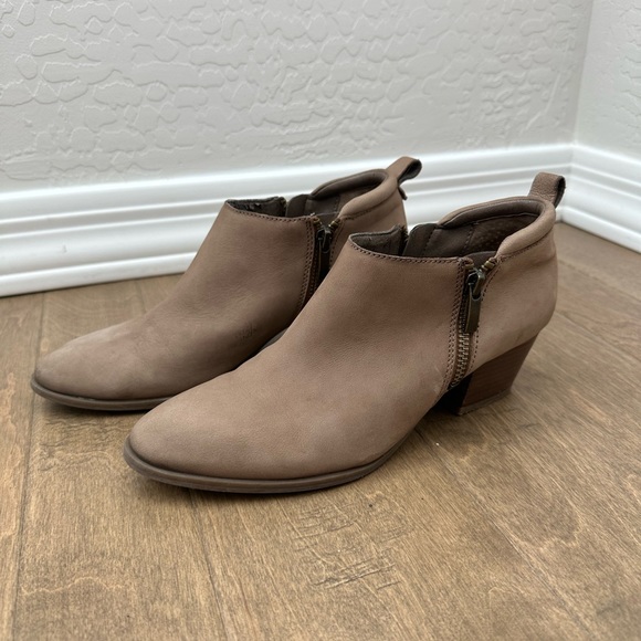 Marc Fisher Leather Ankle Booties - Picture 4 of 5